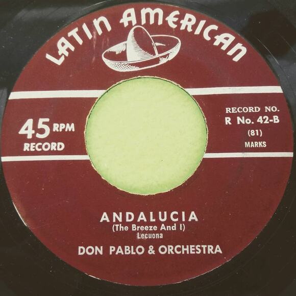 Don Pablo / Raquel Cervantes - Yearning - 45rpm Vinyl‎ Record Single - Picture 1 of 10